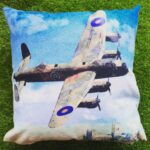 Lincolnshire Bomber multicolour cushion